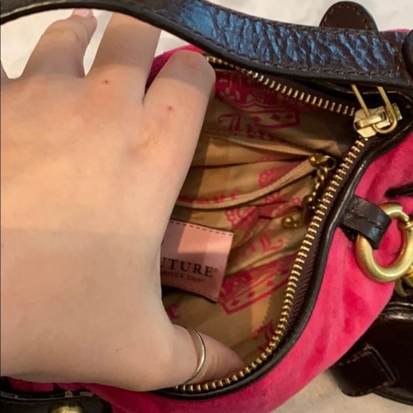 Vintage Y2K Juicy Couture Barrel Baguette Handbag - Picture 5 of 8